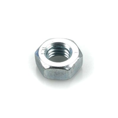 Ecrou 6pans M10/1.5 x h 10mm (DIN 934) galvanisé-bleu