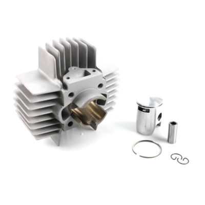 Kit DMP Ø 38mm (axe 12) alu NM- aillerons longs, 6 sorties Puch E50