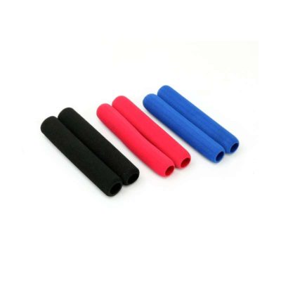 Grip levier de frein BIKE IT (paire) en mousse universel bleu (Ø 12/17 x 92mm)