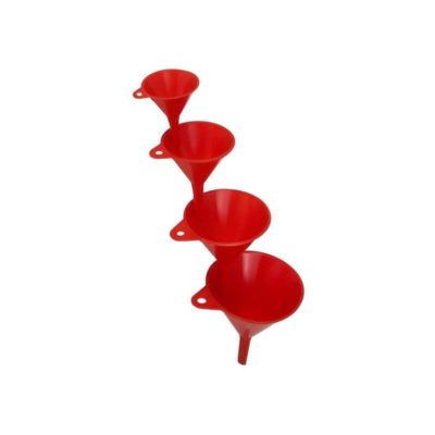 Entonnoir hünersdorff SET 4-pcs rouge carburant Ø 8/60-11/80-12/100-12/120mm