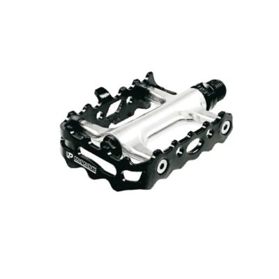 Pedales VP COMPONENTS (paire) VP-199 CNC alu  noir/argenté