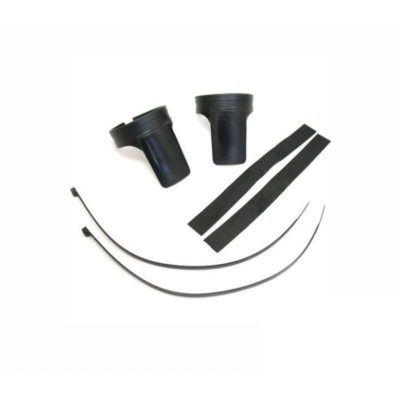 Protège fourche JMP paire (Ø 48 jusqu' à 60mm) universel en plastique noir
