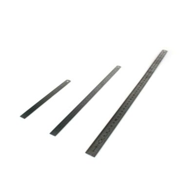 Mesure MIB 500/18mm, double coté, acier à ressort, Inoxydable, DIN 2004/22/II