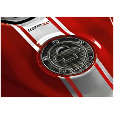 Protège bouchonPRINT en carbon-look pour Ducati