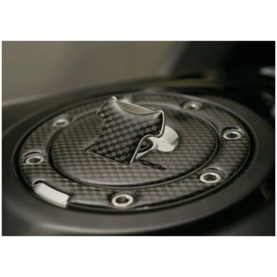 Protège bouchonPRINT en carbon-look pour Honda