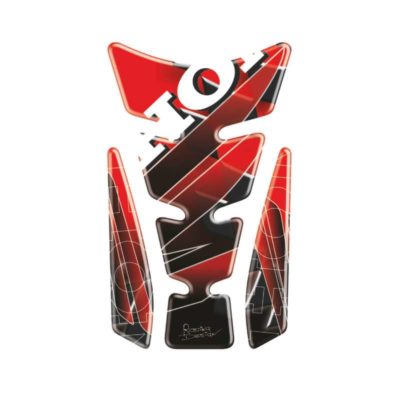 Protège réservoirPRINT SPIRIT LE - Honda rouge (213 x 128mm)