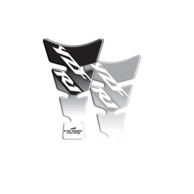Protège réservoir PRINT SPIRIT YZF R1 argenté (128 x 213mm)