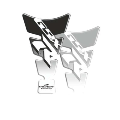 Protège réservoir PRINT SPIRIT GSX-R noir (128 x 213mm)