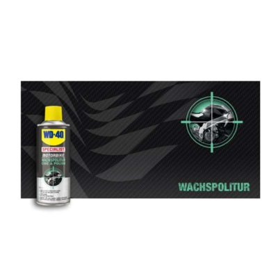 Spray WD-40 SPECIALIST MOTORBIKE - cire polisage (400ml) CLASSIC