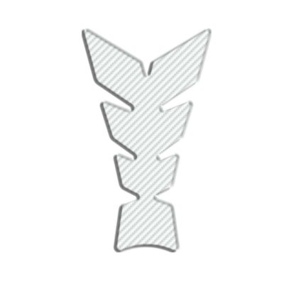 Protège réservoir PRINT GOLD ANNIVERSARY SOFT TOUCH blanc-carbon 123x213.mm13