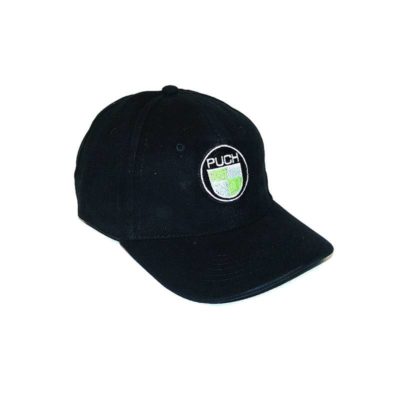 Cap PUCH noir  logo Puch