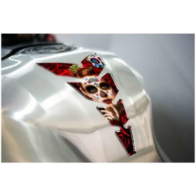 Protège réservoir PRINT MOON MEXICAN TATOO WOMAN (134.2 x 222.9mm)