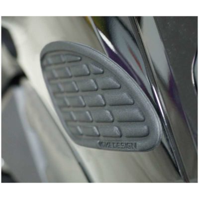 Side-Pad PRINT (paire) GOLD ANNIVERSARY SOFT TOUCH-cuir STYLE noir 170x93,5mm