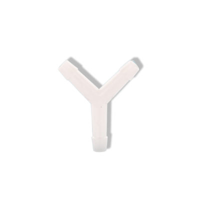 Connecteur en Y forme 3mm pour tuyau d'essence, d'huile, poumon blanc
