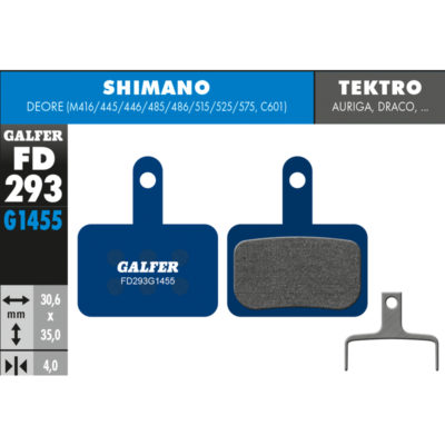 Plaquettes de frein vélo Galfer Bike Road (SHIMANO, TEKTRO, TRP)