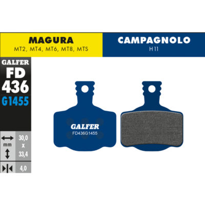 Plaquettes de frein vélo Galfer Bike road (CAMPAGNOLO, MAGURA)