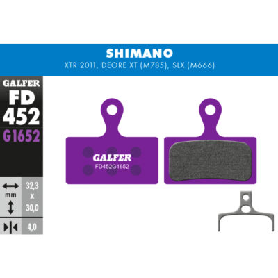 Plaquettes de frein vélo Galfer Bike E-Bike (SHIMANO)