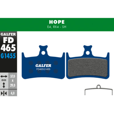 Plaquettes de frein vélo Galfer Bike road (HOPE)