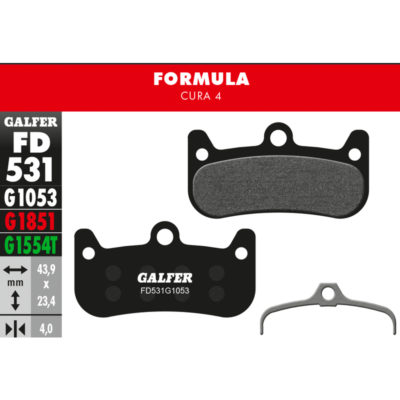 Plaquettes de frein vélo Galfer Bike Performance (FORMULA)