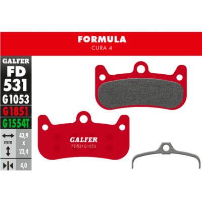 Plaquettes de frein vélo Galfer Bike advanced (FORMULA)