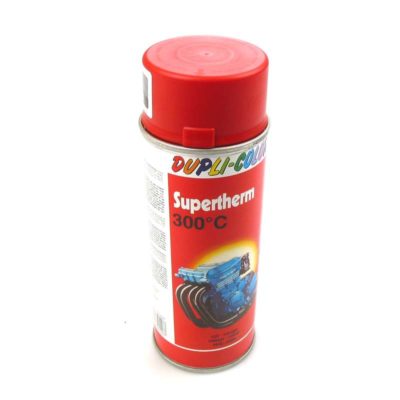 Spray DUPLI-COLOR SUPERTHERM  rouge jusqu' à 300° Grad (400 ml)