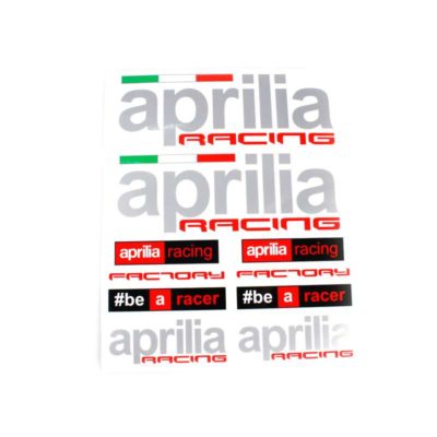 Sticker-Set XTREME -logo Aprilia RACING (8 pcs)