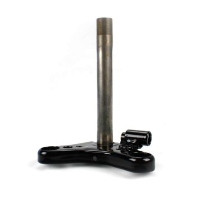 Tête de fourche pour Tomos en noir