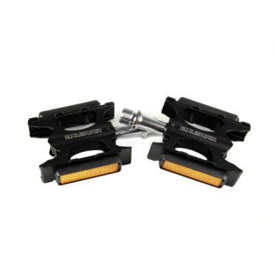 Pedales (paire) Exustar COMFORT UNIVERSAL alu noir vélomoteurs