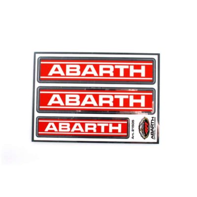 Sticker-Set ABARTH logo ABARTH