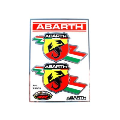 Sticker-Set ABARTH SCUDETTI FOLGORE