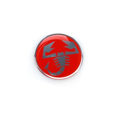 Sticker ABARTH 3D SCORPIONE (Ø 44mm)
