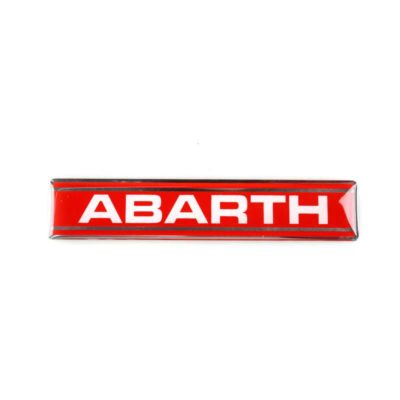 Sticker ABARTH 3D logo (longueur: 100mm)