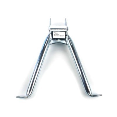 Béquille centrale CYCLE TECH chromé pour Hercules 623 modèle avec 2 ressorts