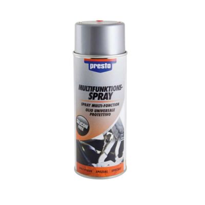 Spray lubrifiant multifunctions PRESTO universel, lubrifie et protège