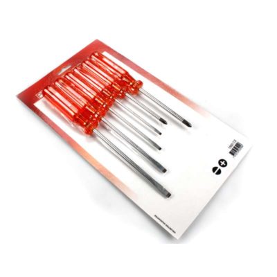 Set tournevisPB 100 vis tête fendue 1/2/3/4 visses en croix 1/2