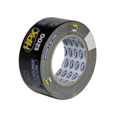 Ruban adhésif HPX 6200 REPAIR TAPE  noir  restistant chaleur >90°C 48mmx25m