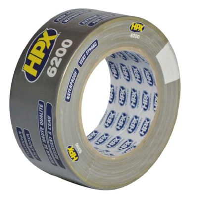 Ruban adhésif HPX 6200 REPAIR TAPE argenté restistant chaleur >90°C  48mmx25m