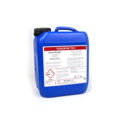 Nettoyant spécial DR H STAMM TICKOPUR TR 3 - ultra-son pour pièces carbu 5lt