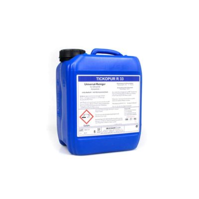 Nettoyant universel DR H STAMM TICKOPUR R 33 - ultra-son pour pièces carbu 5lt