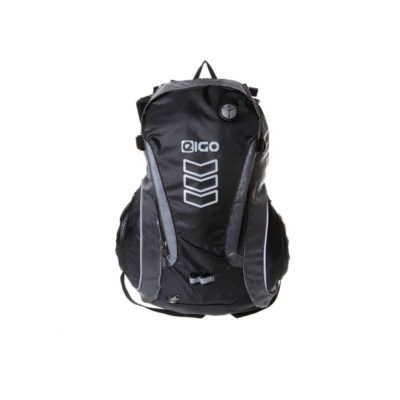 Sac à dos EIGO TRAVERSE noir/argenté 20l (45x30x15cm)
