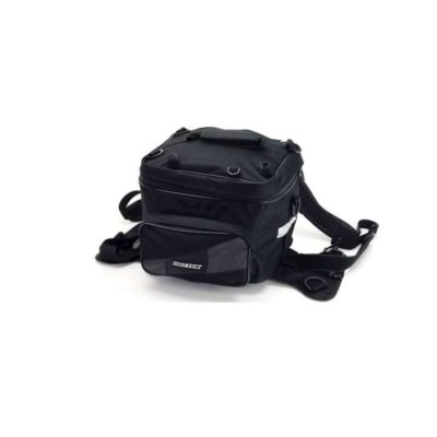 Sac passager BIKETEK TAIL PACK en noir réglable 27 x 29 x 24-33cm