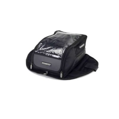 Sac réservoir BIKETEK URBANO TANK BAG réservoir acier noir 35x25x13/23cm 15-23l