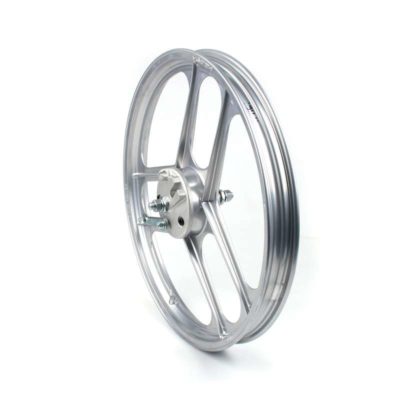 Roue PONY 17 pouces avant en argenté (en fente) pour GTX/Post (P2206)