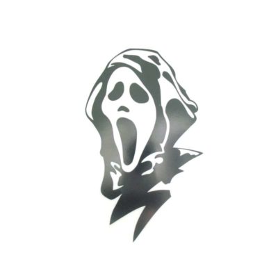 Sticker-Set 4R PREFUSTELLATI (Set à 2 pièce) SCARY MOVIE en chromé