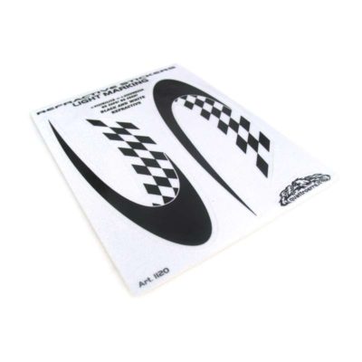 Sticker-Set 4R RACING réflecteur (13 x 9.5cm)