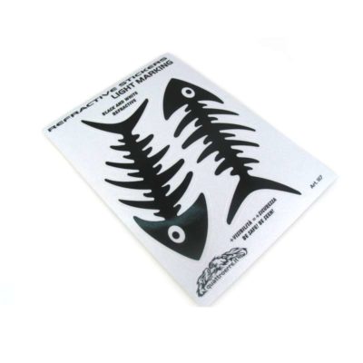 Sticker-Set 4R FISH réflecteur (13 x 9.5cm) i