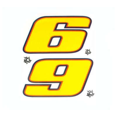 Sticker-Set 4R - 69- Valenteno Rossi THE DOC (14 x 16cm)