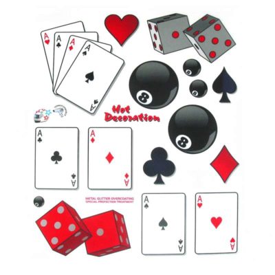 Sticker-Set 4R GAMBLE (20 x 24cm)