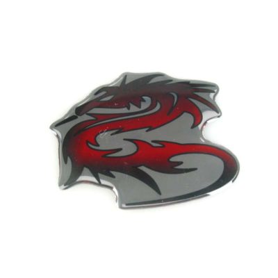 Sticker 4R 3D Dragon en Silikon