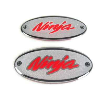 Sticker 4R (paire) 3D MOTO SPORT OVAL Ninja